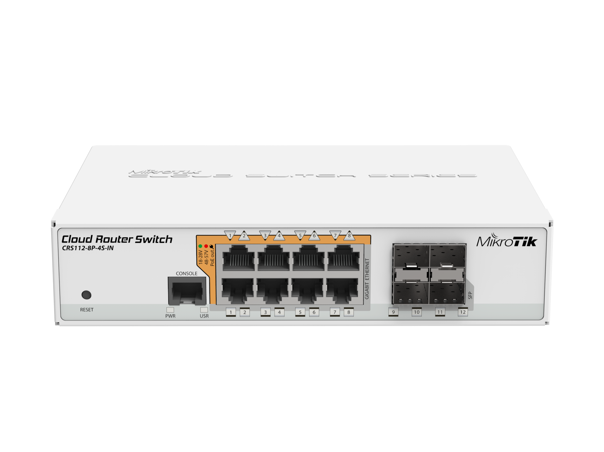 MikroTik CRS112-8P-4S-IN